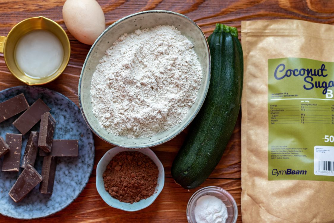 Съставки за брауни с тиквички Съставки за брауни с тиквички