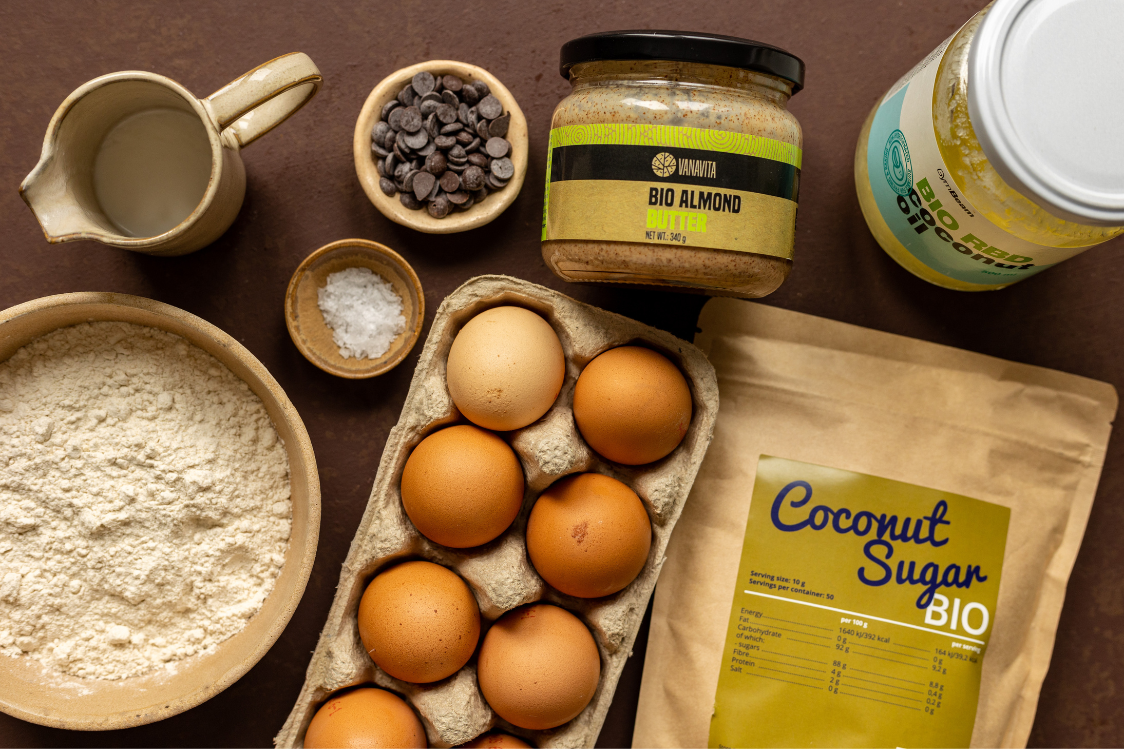 Блонди със солен карамел - съставки