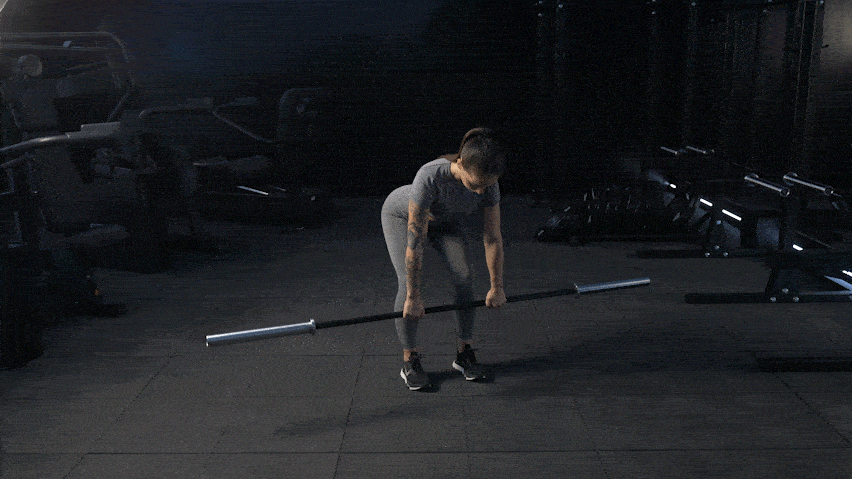 Как да изпълнявате Гребане с щанга (Bent Over Row)?