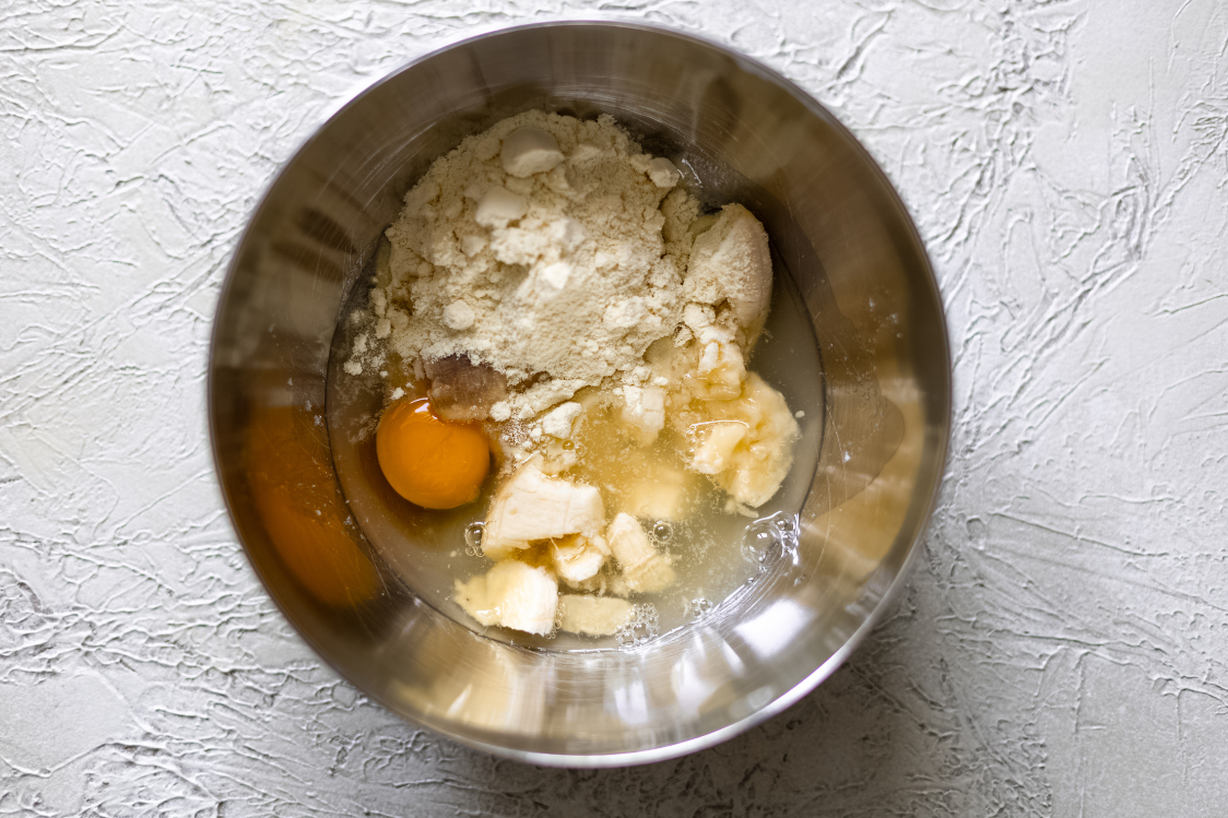 Бързи протеинови панкейкове - приготвяне на тестото