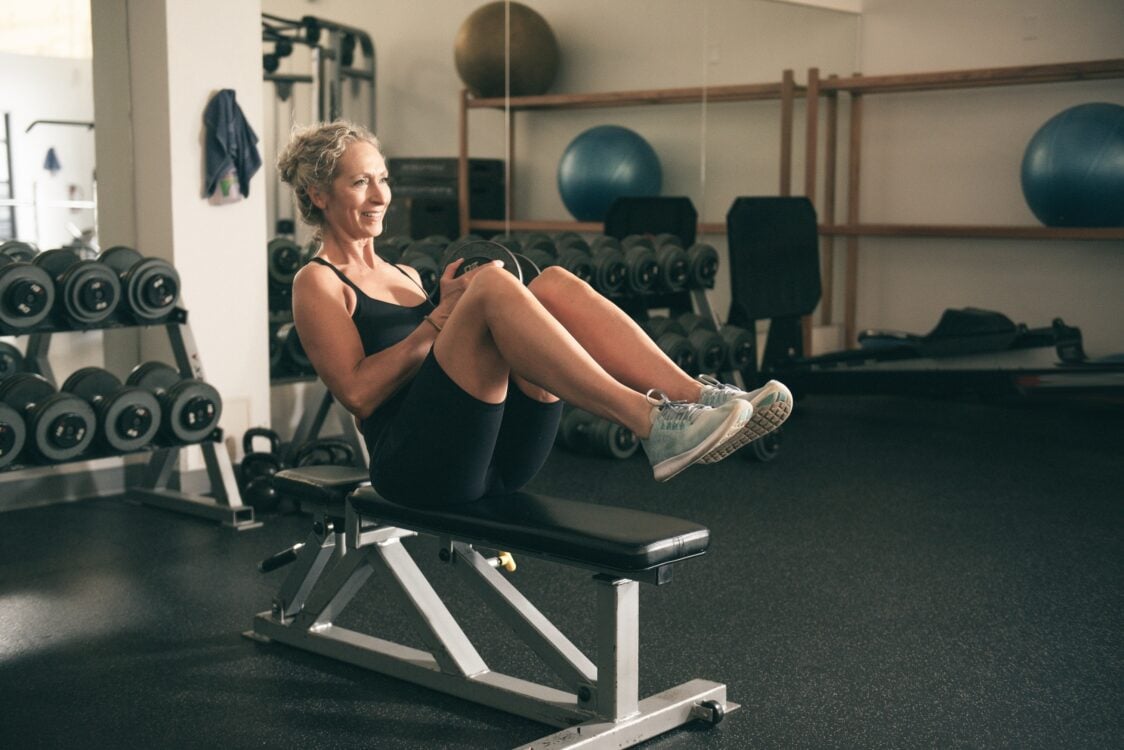 Увеличаване на мускулната маса при по-възрастни жени