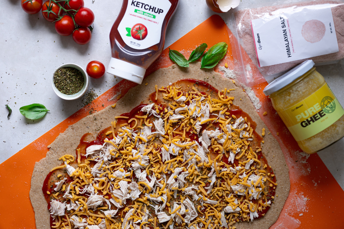 Солен пица-щрудел - приготвяне на рулото