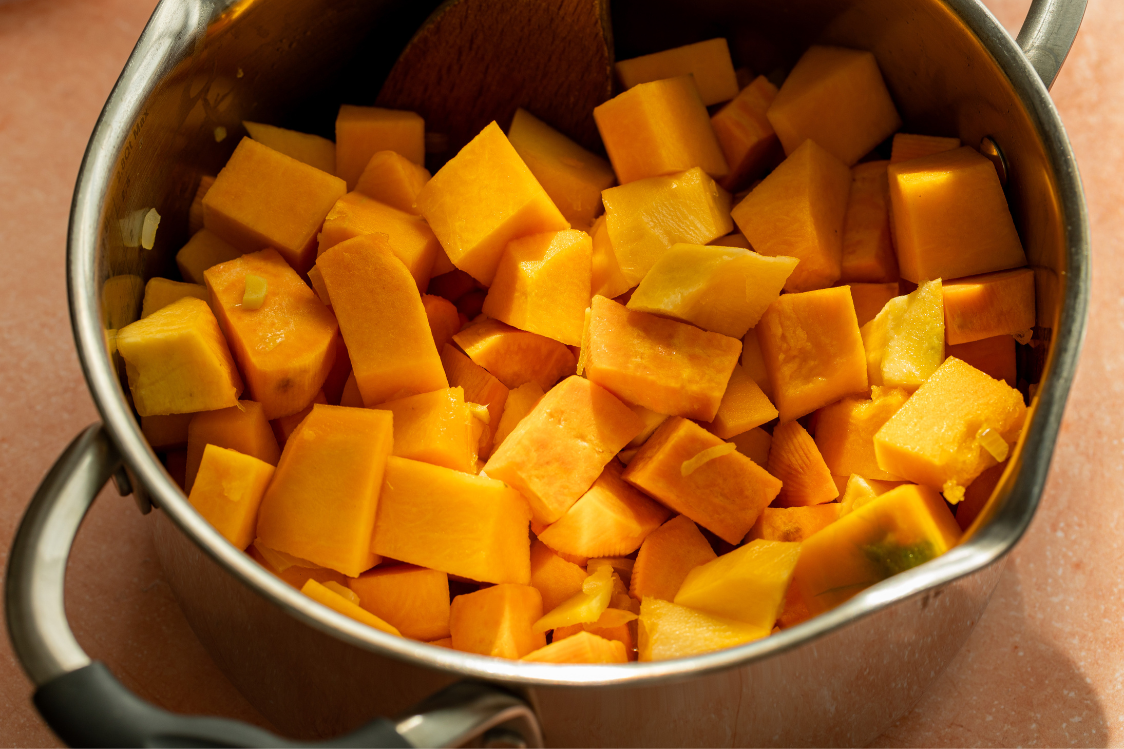 Тиквена супа - приготвяне Тиквена супа - приготвяне