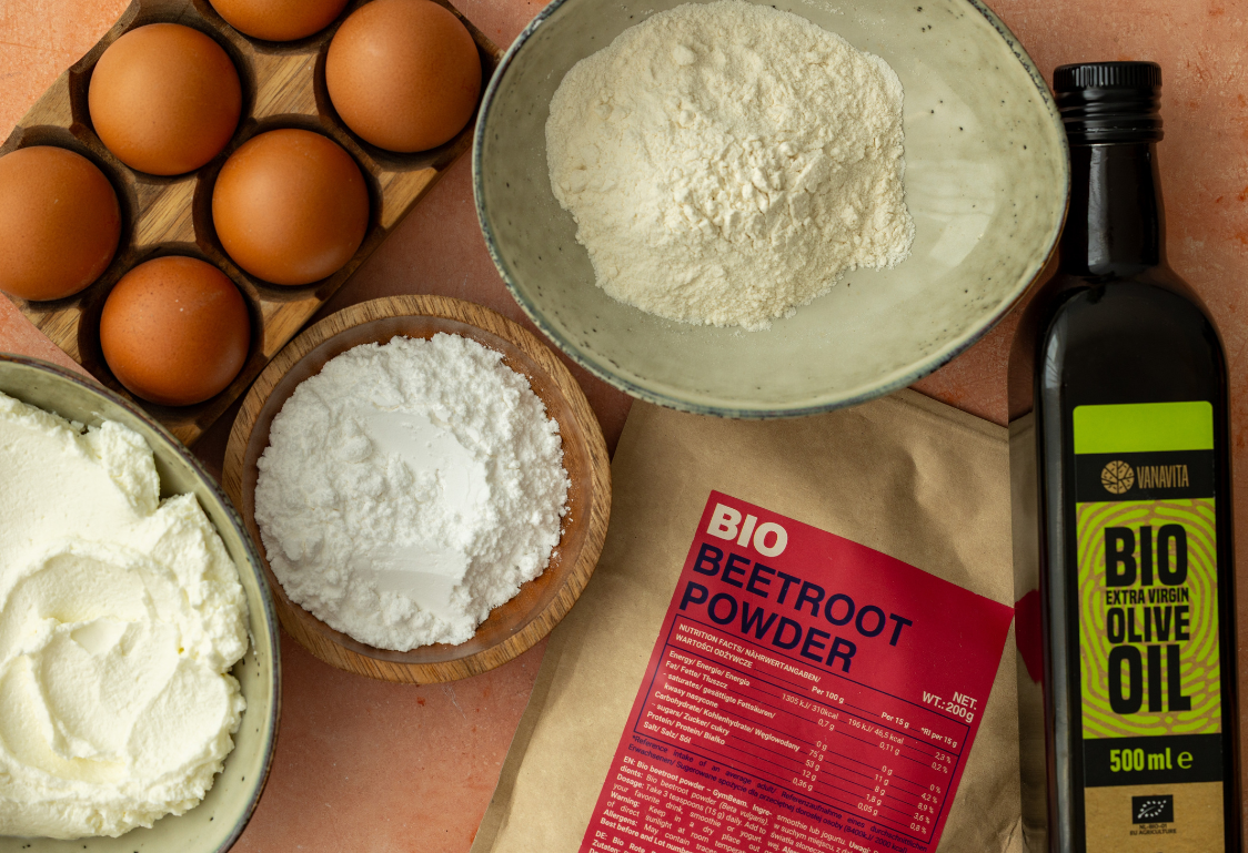 Руло „Червено кадифе“ с изварен крем – съставки