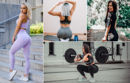 Как да тонизирате и оформите седалището и краката си?