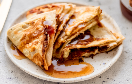 Фитнес рецепта: Сладък френски тост от тортила