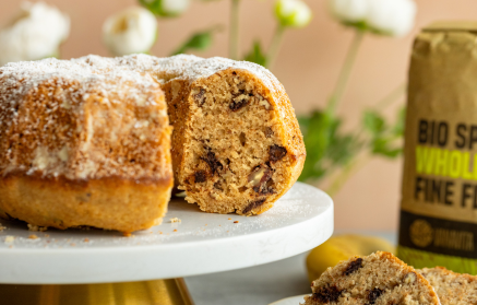 Фитнес рецепта: Влажен бананов кекс