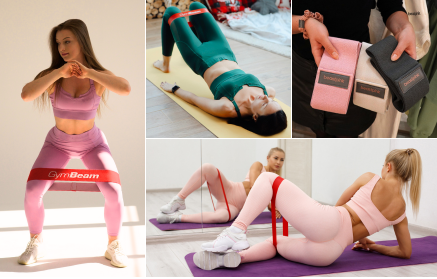 Топ 12 упражнения за глутеуси и крака с тренировъчен ластик Booty Band