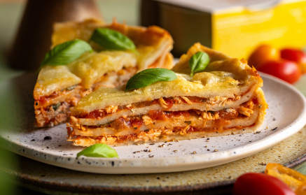 Фитнес рецепта: Солена торта от тортила