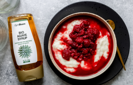 Фитнес рецепта: Оризов пудинг с малини и протеин