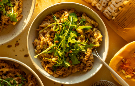 Фитнес рецепта: паста с веган тиквен сос