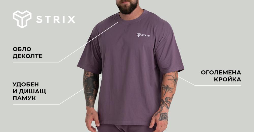 Oversized Tee Cedar Green - STRIX