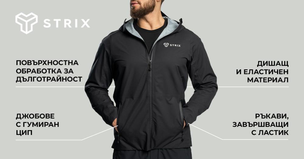Мъжко яке Vertex Black - STRIX