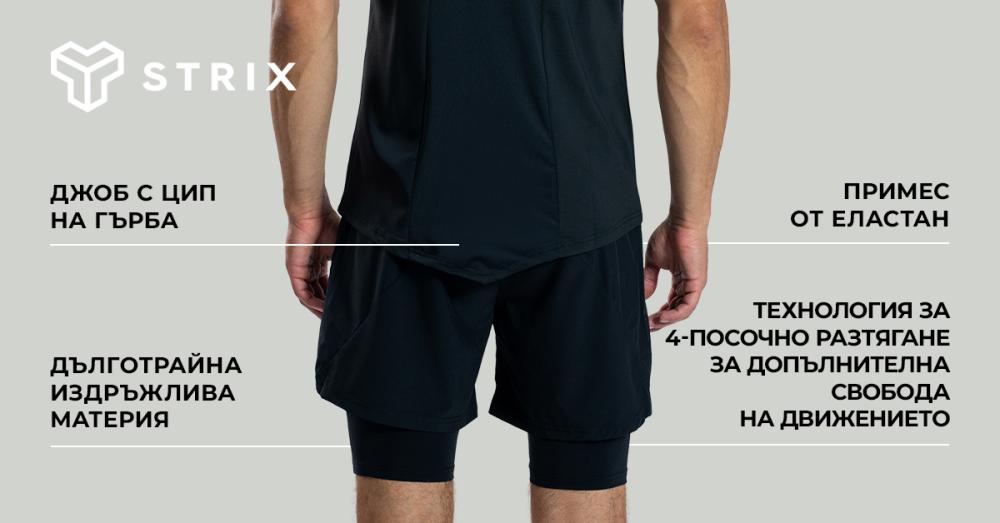 2in1 ULTRA Agave Shorts - STRIX