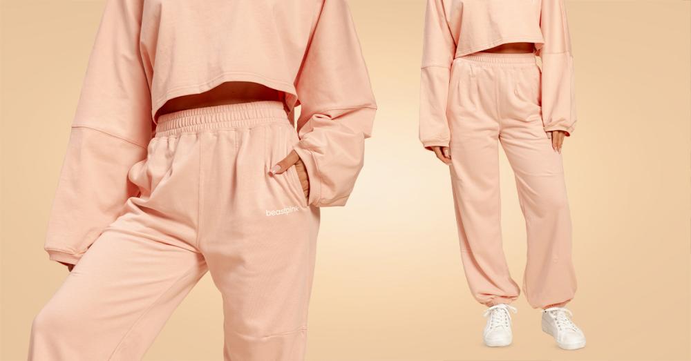 Дамски анцузи Bliss Joggers Pink__BeastPink