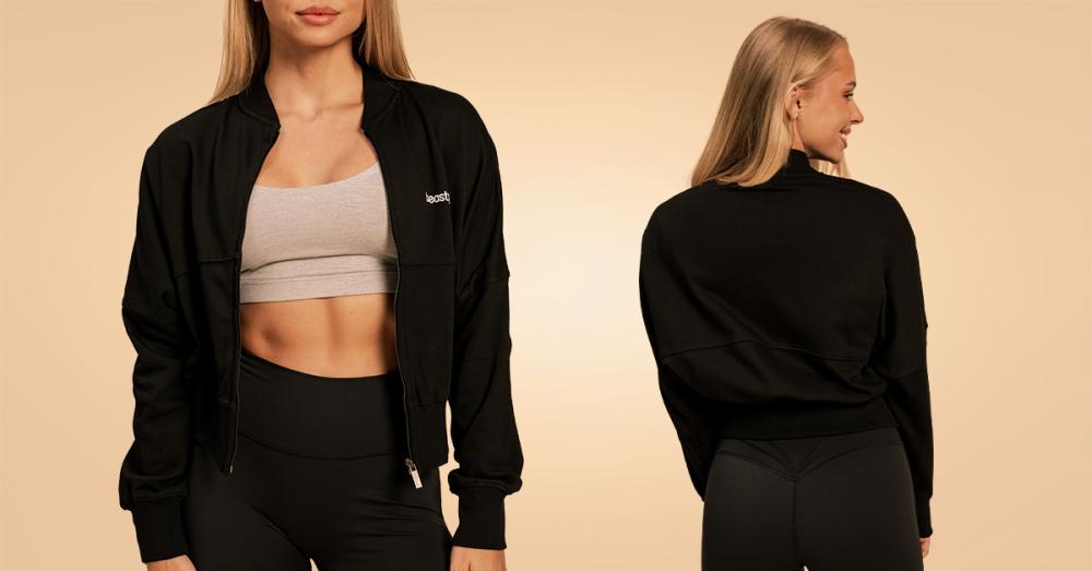 Women's Bliss Zip-Up Sweatshirt Grey - BeastPink