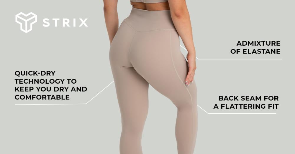 Дамски клинове Taupe - STRIX