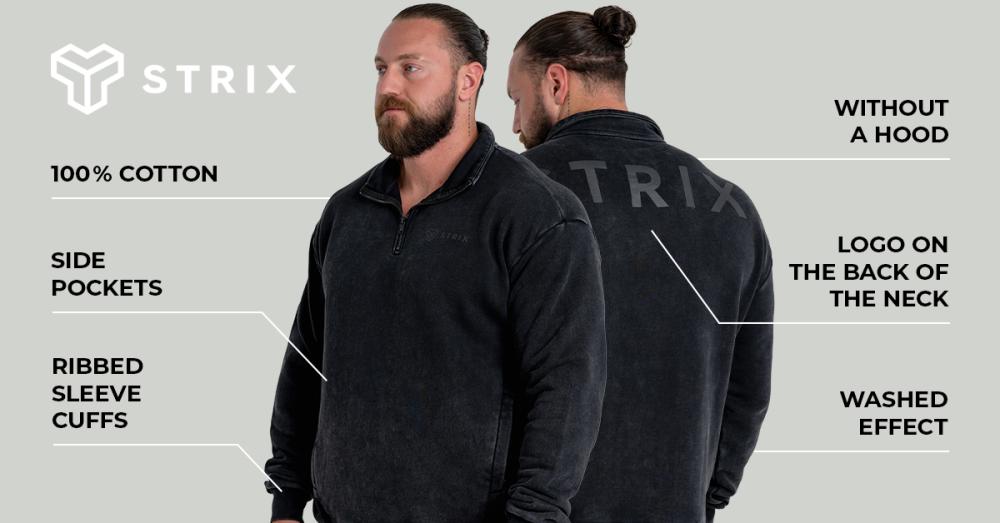 Измит джъмпер черен - STRIX