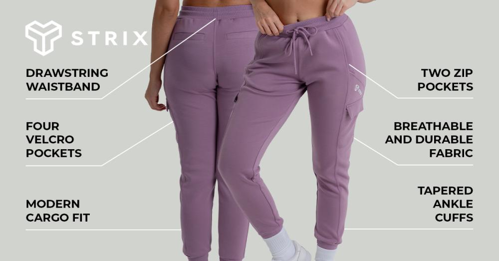 Women's ZOA Joggers Black - STRIX