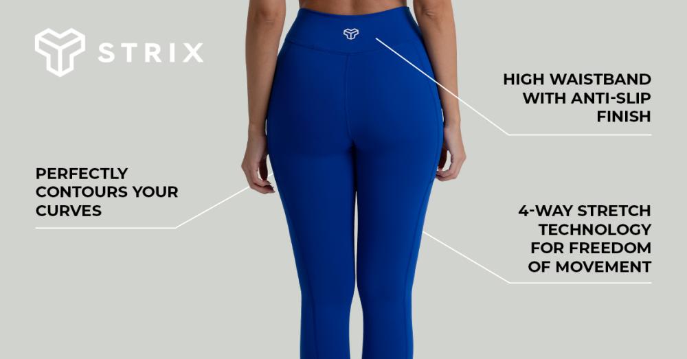 Women's ZOA Leggings Sapphire - STRIX