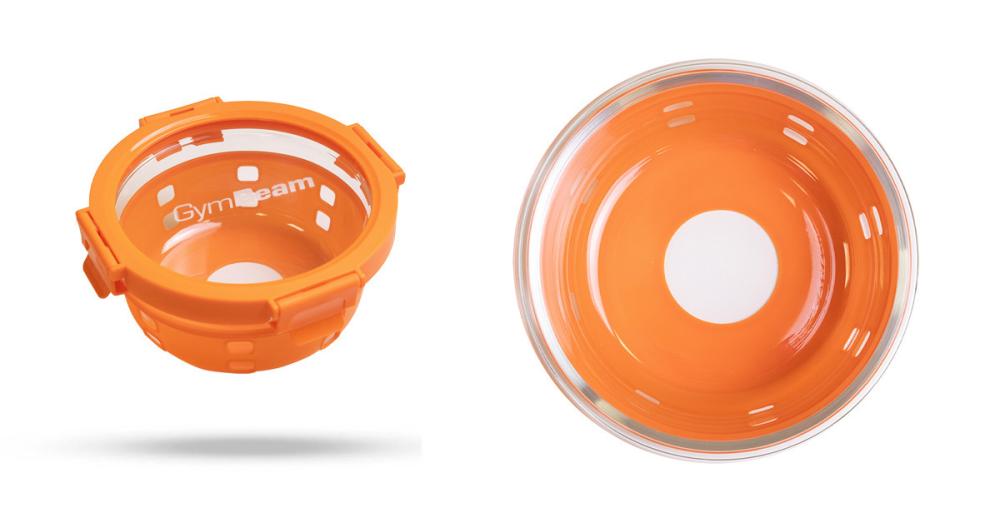 Стъклен контейнер за храна 650 ml - GymBeam