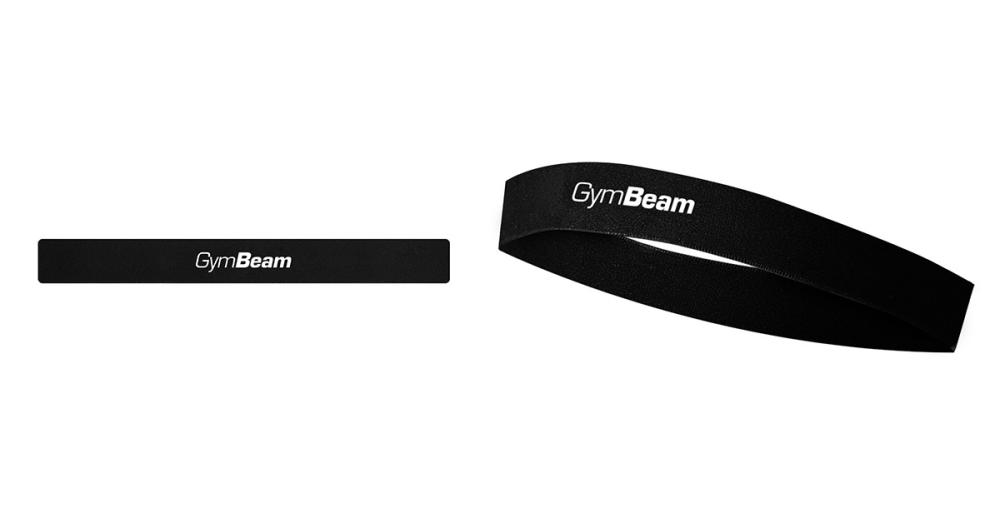 Лента за глава Antislip Black - GymBeam