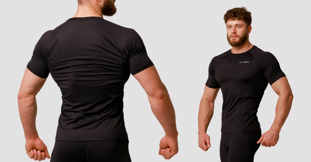 Pulse Running T-Shirt Black__GymBeam