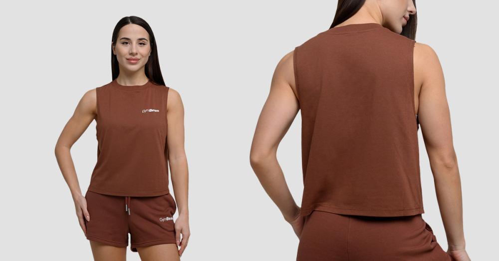 Дамски потник Agile Tank Top Desert - GymBeam 