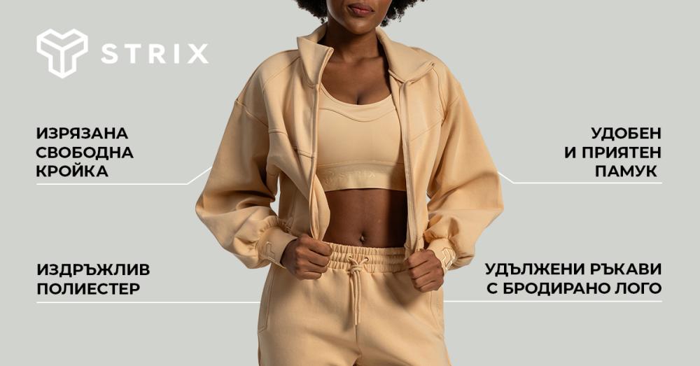 Dámска микина Lunar Zip-Up Sandshell - STRIX