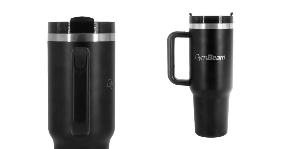 Thermo Tumbler 1.2 l Black - GymBeam