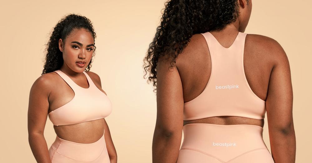 Venture Sports Bra Peach - BeastPink