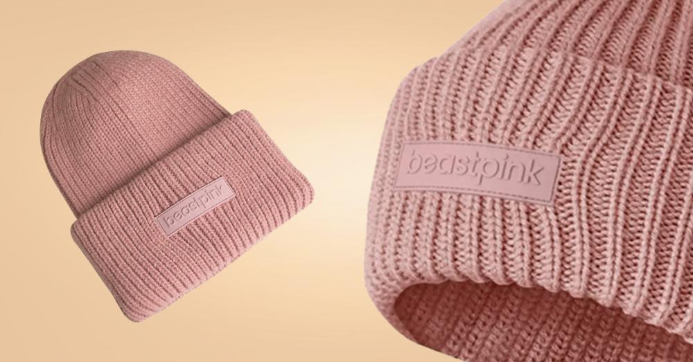 Winter Beanie Peach__BeastPink