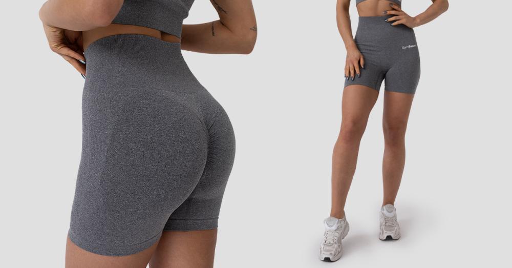 Дамски шорти FLO Grey - GymBeam