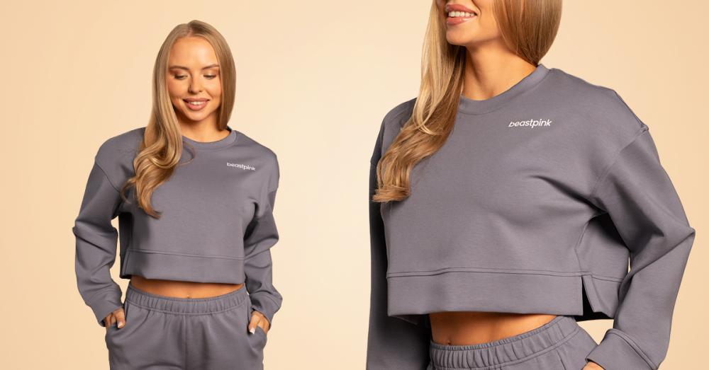 Дамски суитшърт Grace Granite - BeastPink