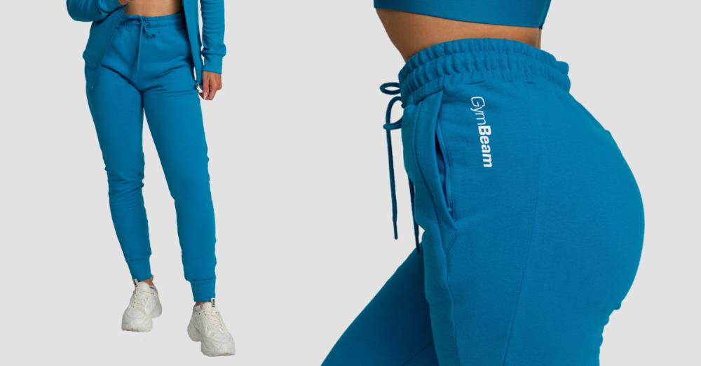 Дамски анцузи Limitless Joggers Aquamarine - GymBeam