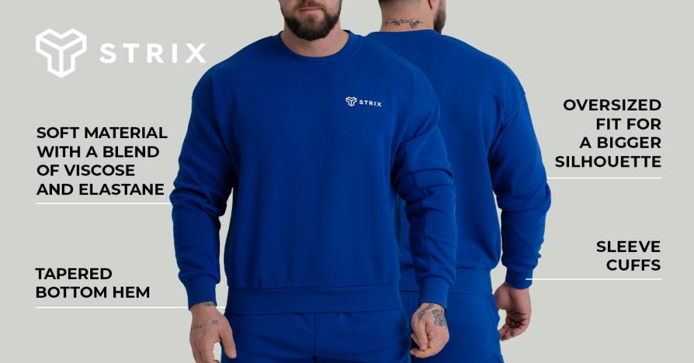 ZOA Relaxed Sweatshirt Sapphire - STRIX
