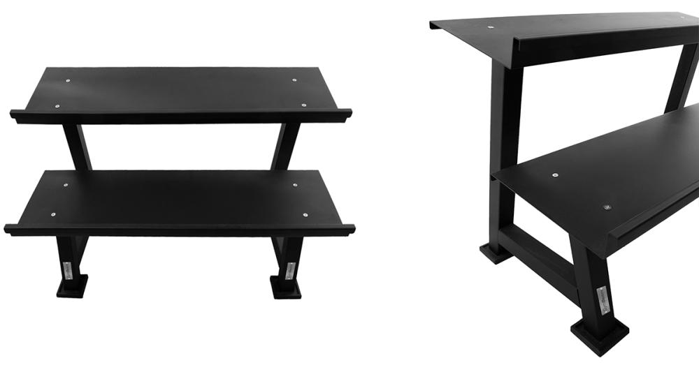 Стойка за дъмбели с една дръжка Stacker - GymBeam