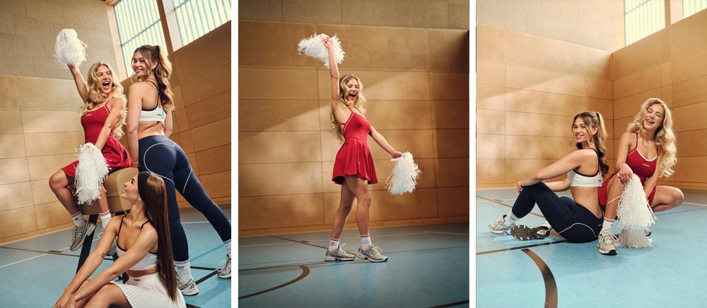 Спортна рокля Varsity Red - GymBeam