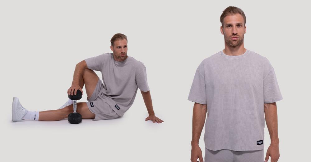 Тениска Persistence Washed Cloud - GymBeam