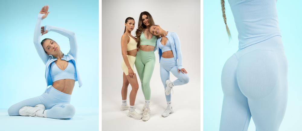 Дамски клин Luma Baby Blue - GymBeam