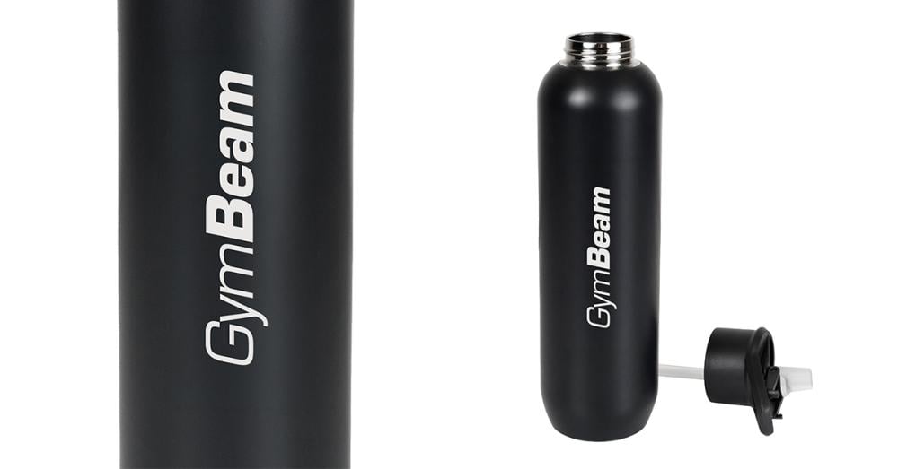 Бутилка ALPHA Graphite 1000 мл - GymBeam