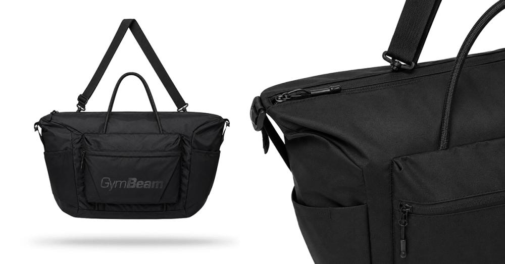 Спортна чанта TrackPack Black - GymBeam