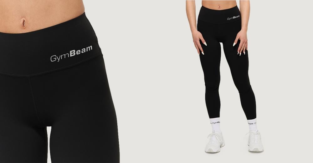 Women's BEAT Leggings Black - GymBeam