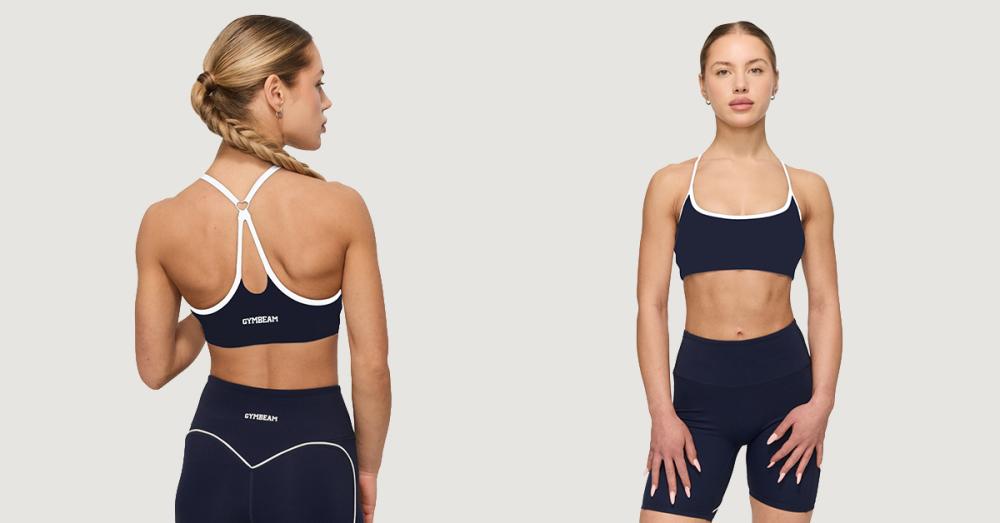 Спортен сутиен Varsity Blue - GymBeam