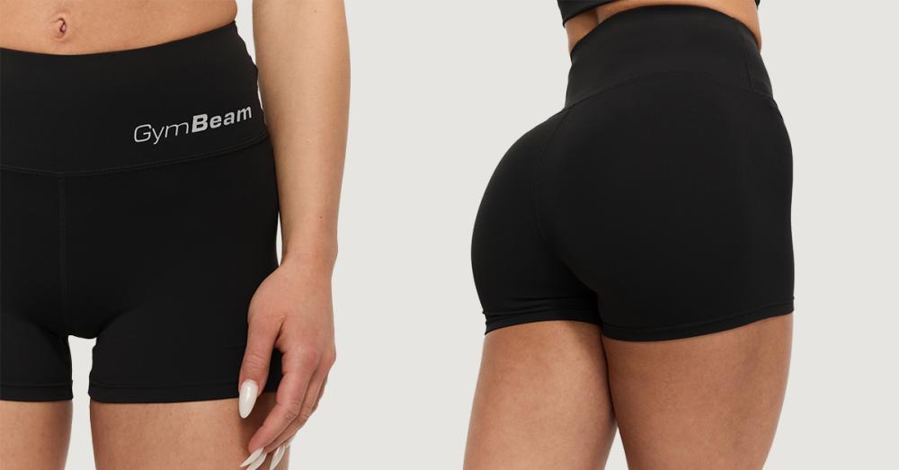 Women's BEAT Shorts Black - GymBeam
