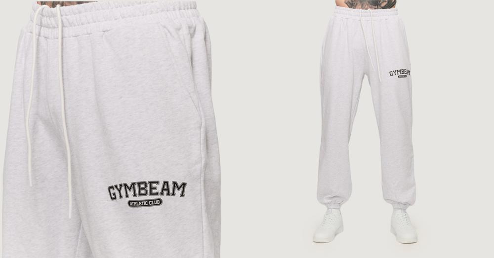 Спортно долнище Varsity Grey - GymBeam