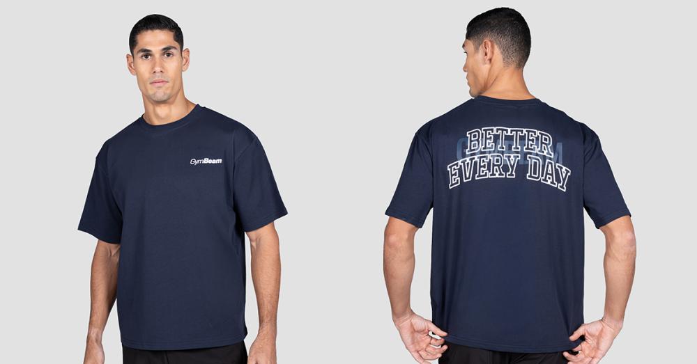 Тениска Better Every Day Midnight - GymBeam