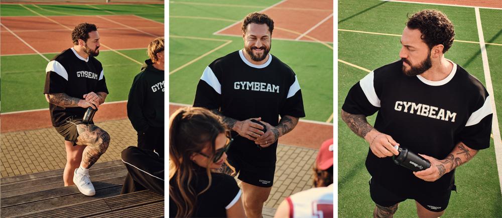 Шорти Varsity Black - GymBeam