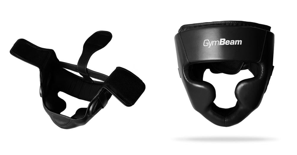 Боксова каска Striker, черна - GymBeam