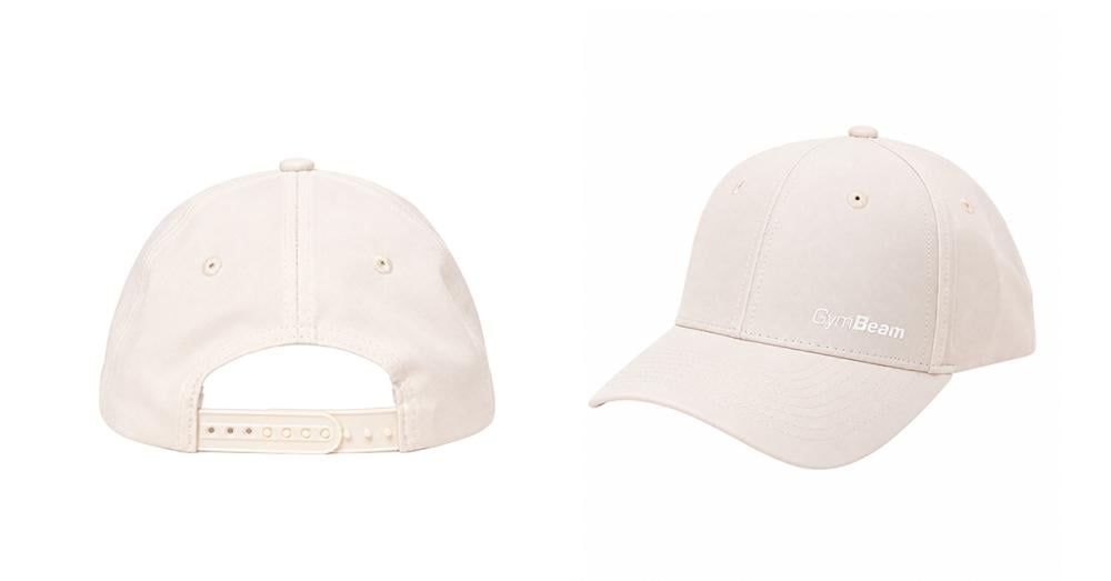 Шапка с козирка Flexfit Cap Cream - GymBeam